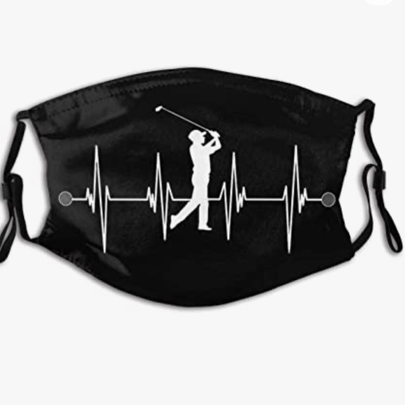 ⛳️NWT 2 GOLF MASKS WITH CARBON FILTERS - Picture 5 of 6